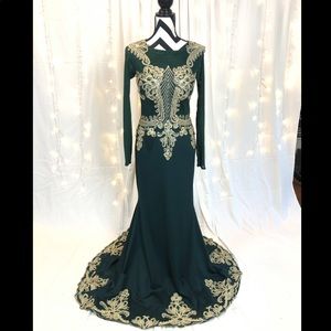 Mermaid Bodycon formal party Gown Dress Prom